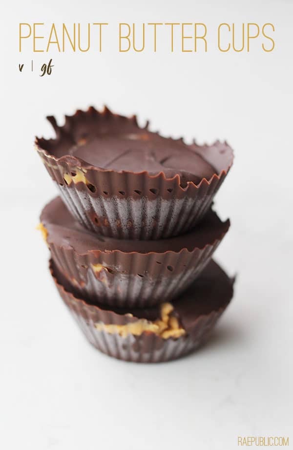 4-Ingredient Peanut Butter Cups