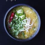 Bowl of lemongrass pho.