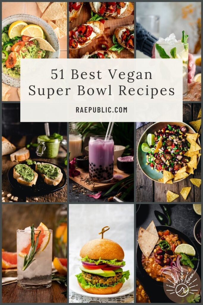 51 best vegan super bowl recipes.